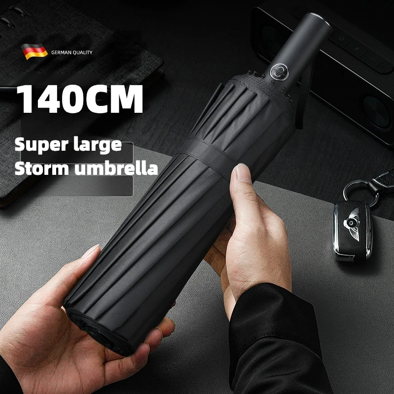 Golf Umbrella Large - Super Large 140CM Automatic Folding Umbrella