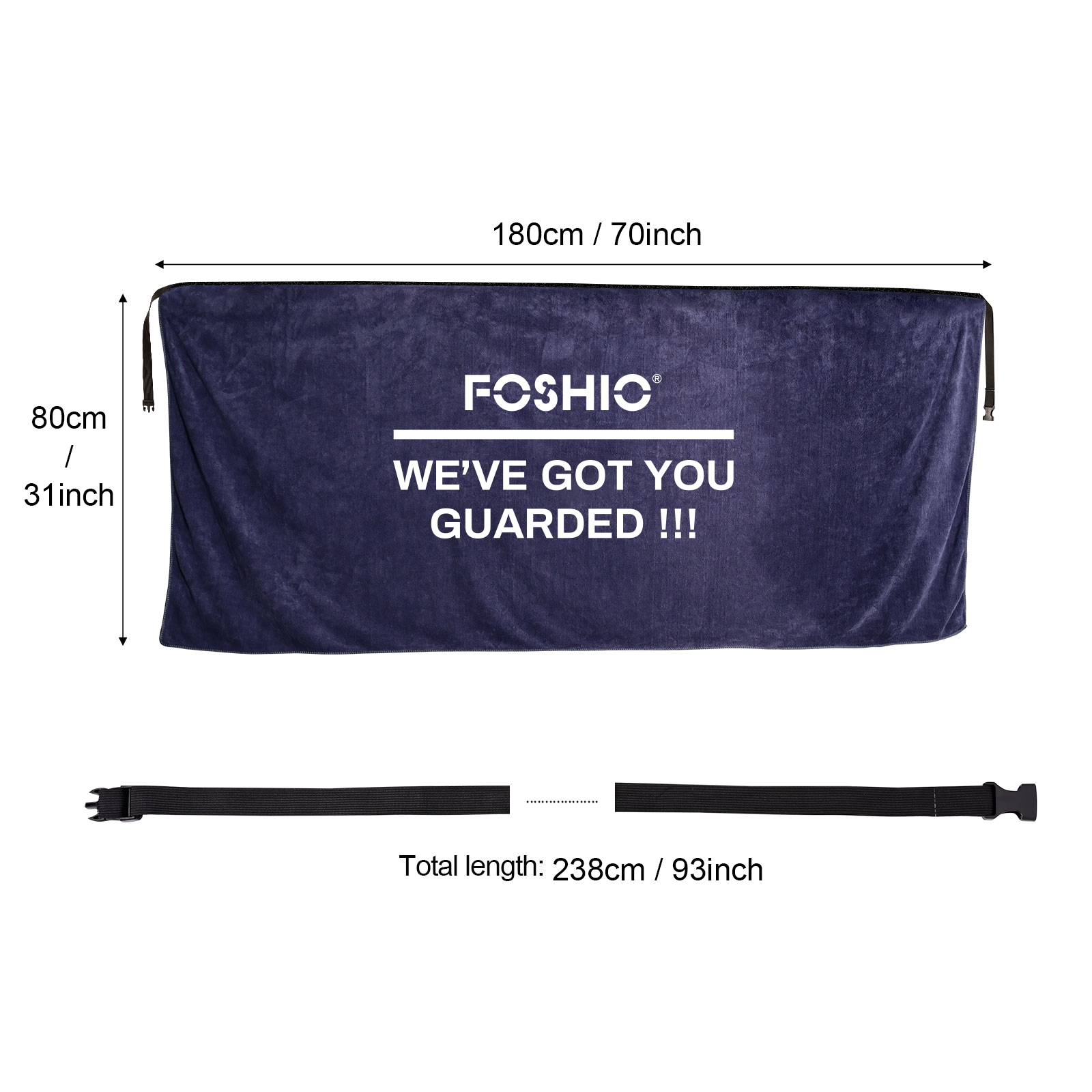 EHDIS 180cm Microfiber Car Doo - Golf Towel review and price