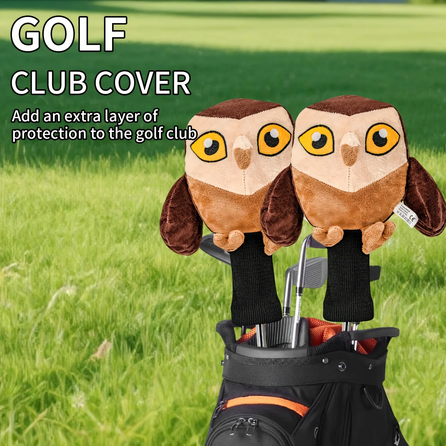 1pc Owl Shaped Golf Club Head  - Golf Clubs review and price