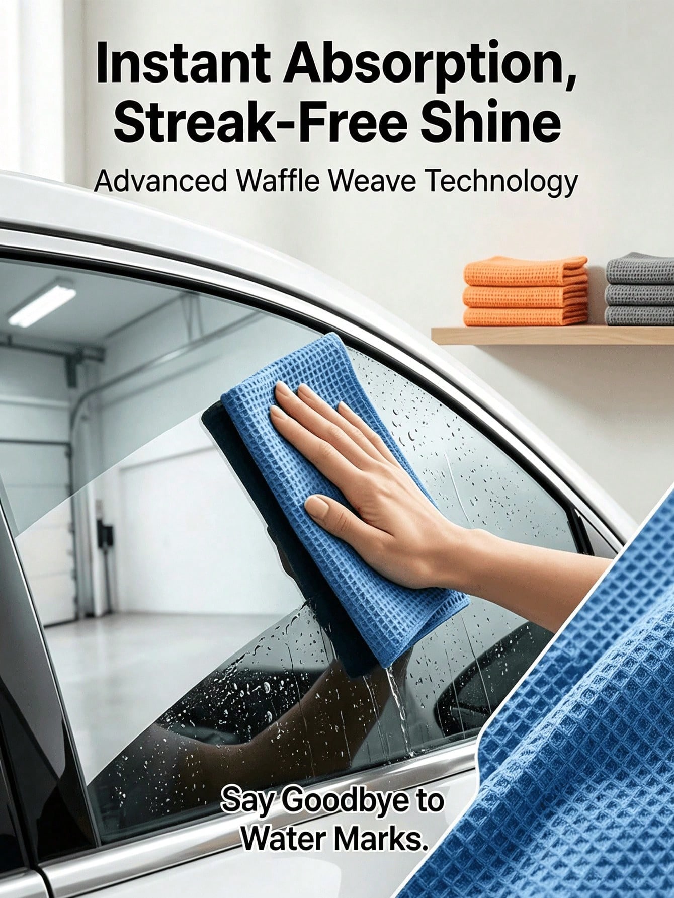 40x40cm Microfiber Suede Car G - Golf Towel review and price