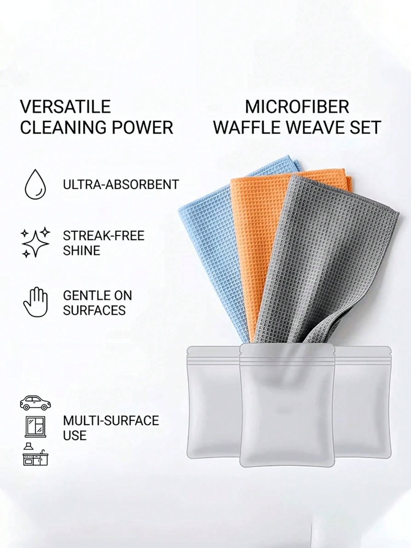 40x40cm Microfiber Suede Car G - Golf Towel review and price