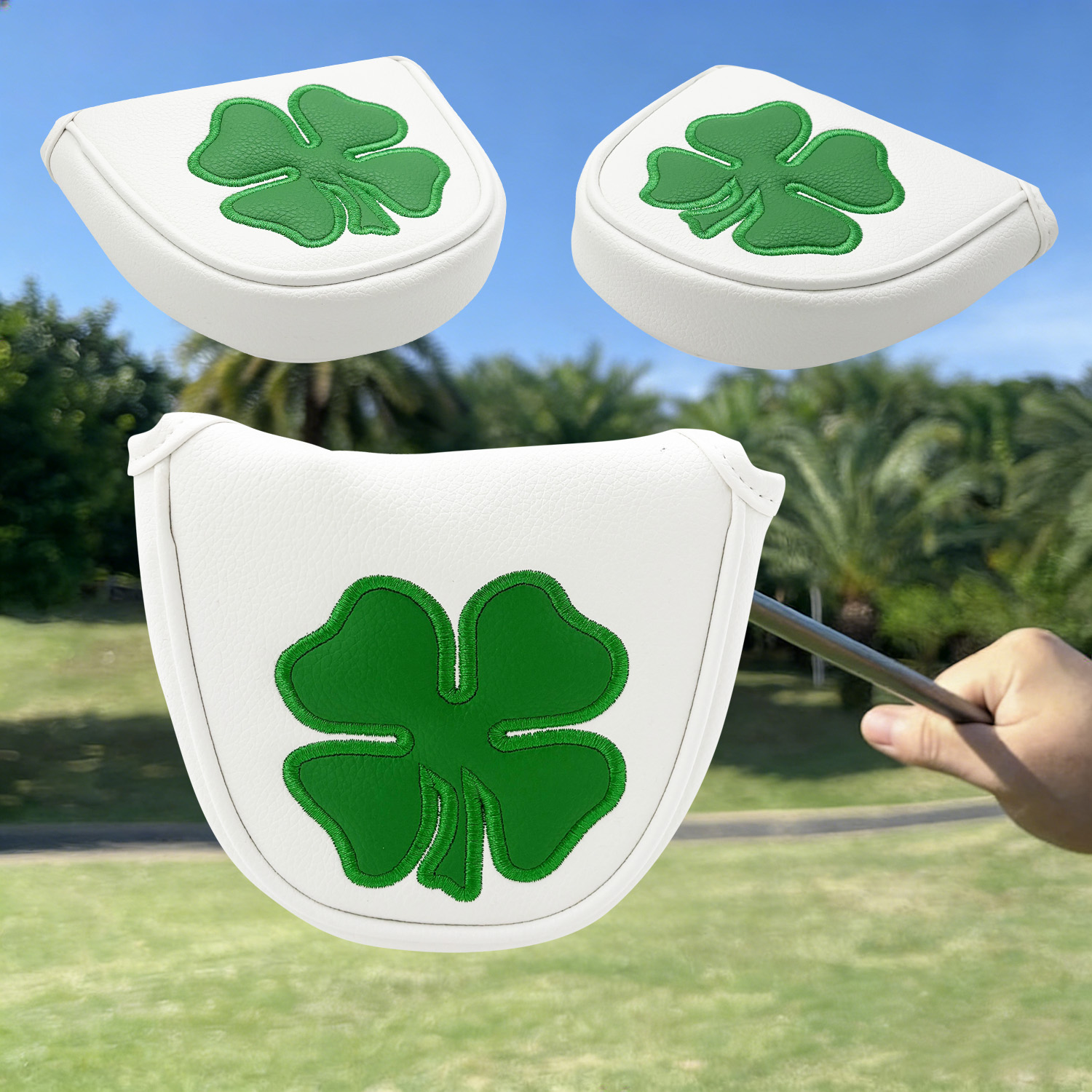 1pc Putter Head Cover, 'Clover - Golf Putter review and price