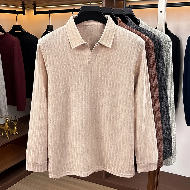 Men Polo Collar V‑Neck Knit Sw - Golf Tees review and price