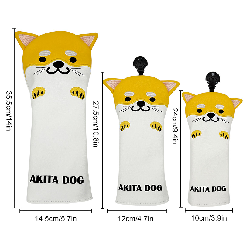 Golf Club Headcovers Set Dog C - Golf Clubs review and price