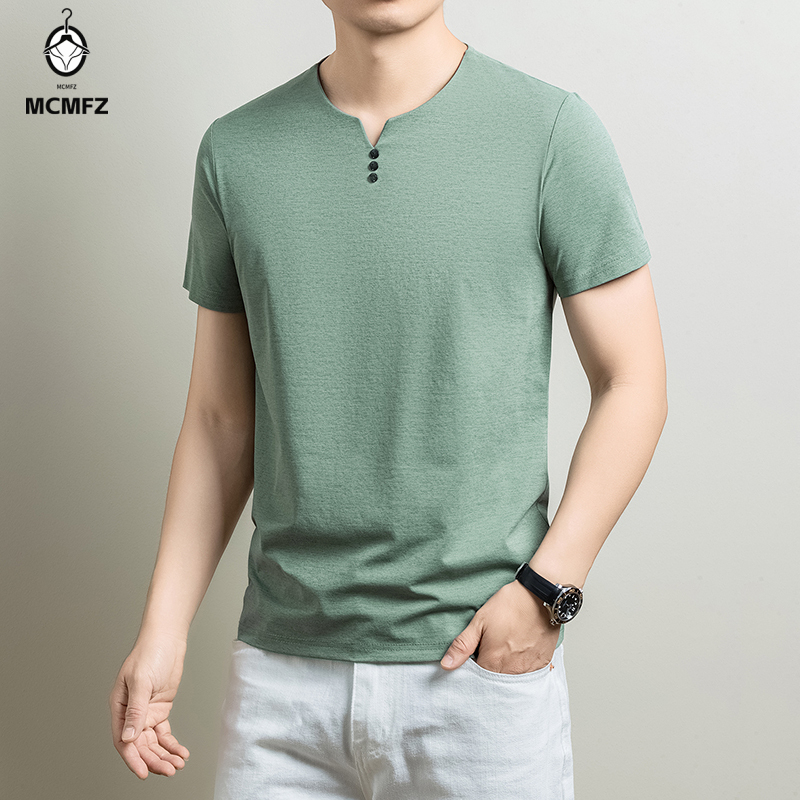 Mens Basic Henley T Shirt Comf - Golf Tees review and price