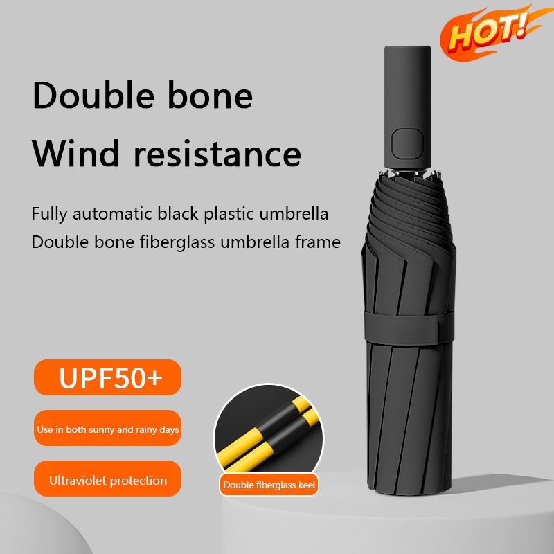 Automatic Umbrella 24 Bone Sol - Golf Umbrella Large review and price