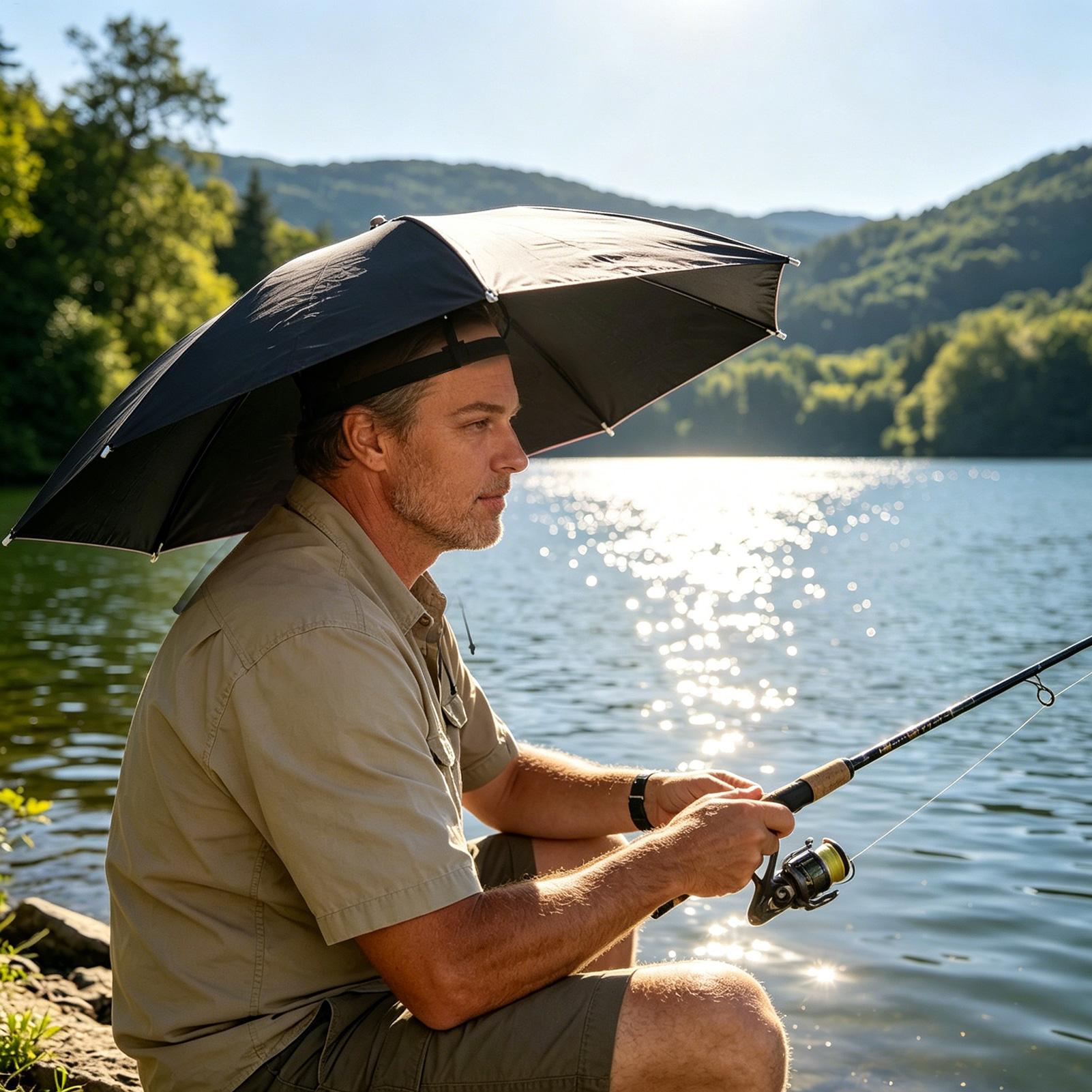 Folding Umbrella Hat Waterproo - Golf Umbrella review and price